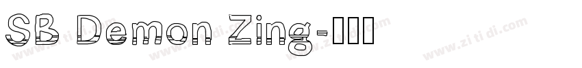 SB Demon Zing字体转换